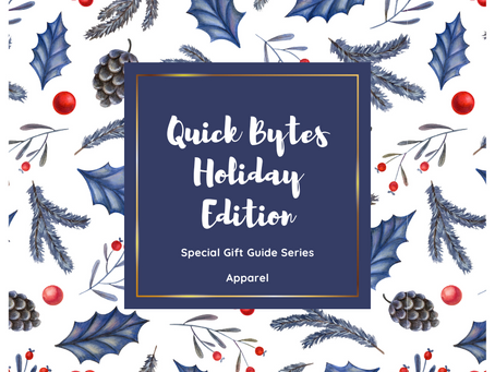 Holiday Gift Guide #4: Apparel