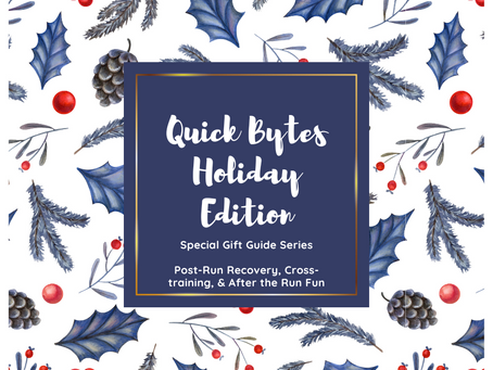 Holiday Gift Guide #5: Post-Run Recovery, Cross-training, & After the Run Fun