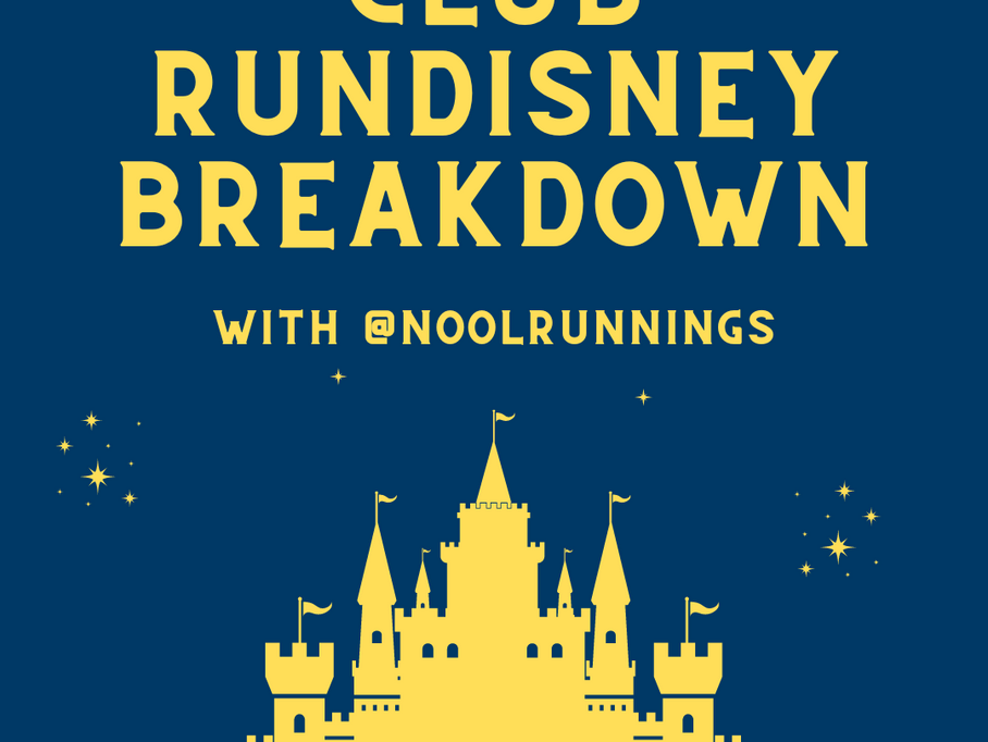Club runDisney with @noolrunnings